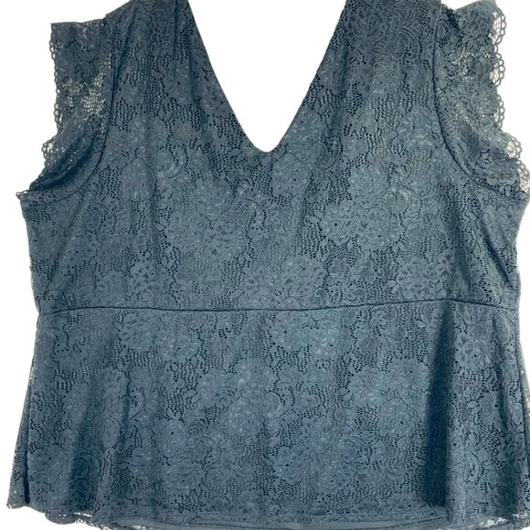 Plus size   Sleeveless   top  black plus size 5X Addition Elle - Picture 6 of 15